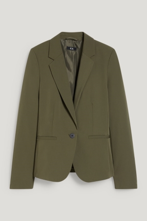 Blazers C&A Business Fitted Verde Oscuro | NIAPZK-860