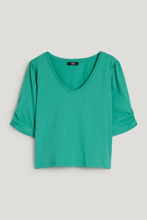 Camiseta C&A Verde | EXHGCQ-803