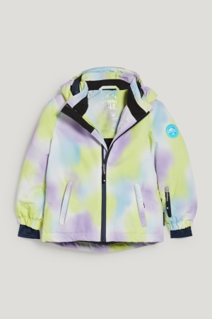 Chaquetas C&A Ski With Hood Recycled Patterned Amarillo | XOZTGC-976