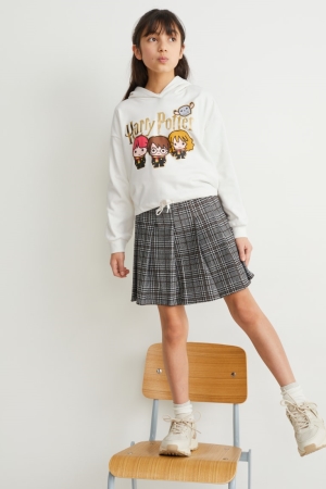 Falda C&A Harry Potter Set And 2 Piece Blancas Gris | THKJZN-309