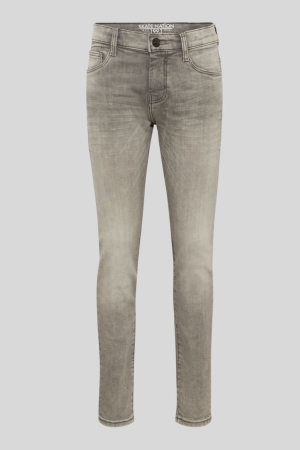 Jeans C&A Flaco Azules Gris Claro | WSOLVY-093