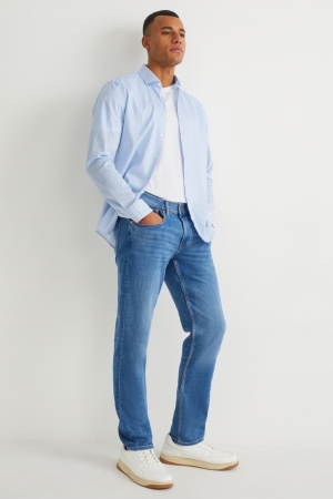 Jeans C&A Slim Flex Jog Denim With Organic Algodon Azules | VLPEAZ-396