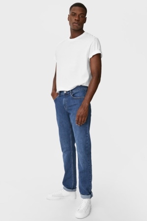 Jeans C&A Slim Lycra® Recycled Azules | YAVMQS-214