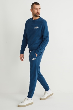 Pantalones C&A Joggers Azules | MSTHXZ-971