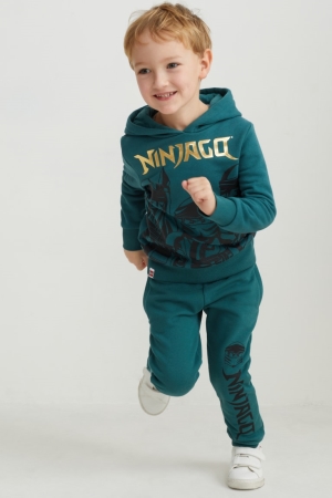 Pantalones C&A Lego Ninjago Joggers Turquesa Oscuro | NAVWHT-826