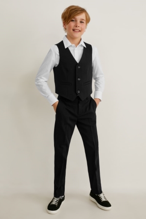 Pantalones C&A Mix-and-match Suit Negras | PMTZYW-260