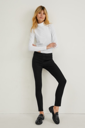 Pantalones C&A Multipack Of 2 Jegging Negras | EIBNSA-820