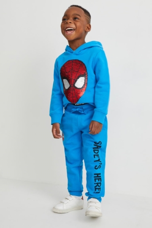 Pantalones C&A Spider-man Joggers Azules | ISAROU-856