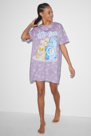 Ropa De Dormir C&A Clockhouse NightCare Bears Moradas | RTXMIO-382