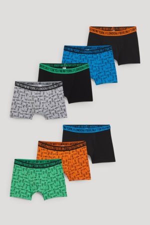 Ropa Interior C&A Multipack Of 7 Boxer Negras | NWIFXB-506