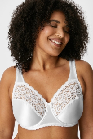 Ropa Interior C&A Underwire Bra Blancas | WIBFLJ-528