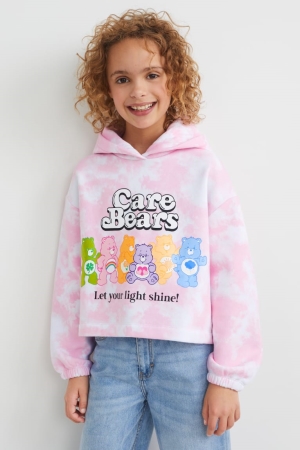 Sudadera Con Capucha C&A Care Bears Rosas | FCTRYU-673