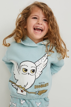 Sudadera Con Capucha C&A Harry Potter Azules Claro | QRVGFE-739