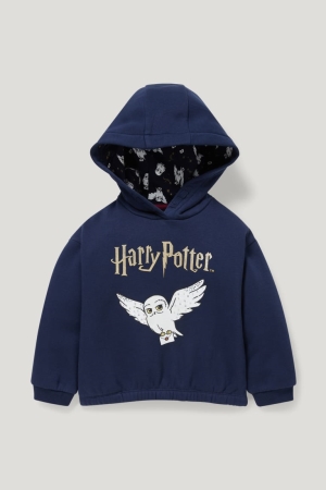 Sudadera Con Capucha C&A Harry Potter Azules Oscuro | SJEXZQ-389