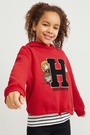 Sudadera Con Capucha C&A Harry Potter Rojas | FZLPIX-573