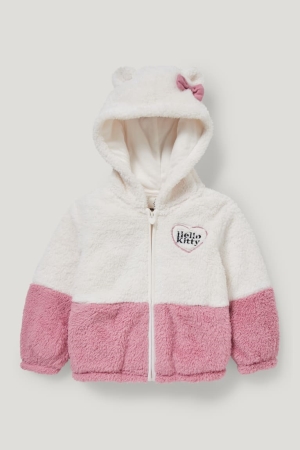 Sudadera Con Capucha C&A Hello Kitty Teddy Fur With Hood Blancas | PILXTC-780