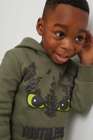 Sudadera Con Capucha C&A How To Train Your Dragon Verde | ONGAWM-845