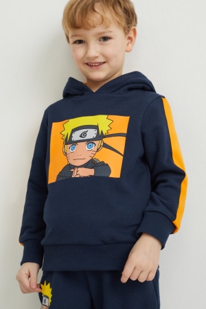 Sudadera Con Capucha C&A Naruto Azules Oscuro | UZNTCQ-149