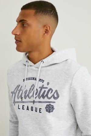 Sudaderas C&A Gris Claro | RDPSJY-617