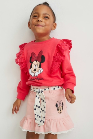 Sudaderas C&A Minnie Mouse Rojas | OMPBRY-584