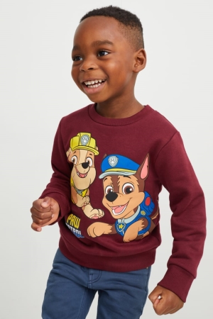 Sudaderas C&A Paw Patrol Burdeos | ZCOPWX-975