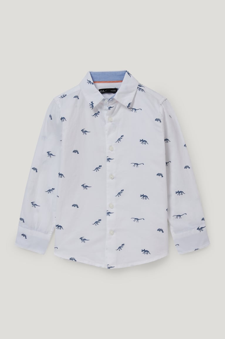 Camisas C&A Dinosaur Blancas | GLBMVI-861