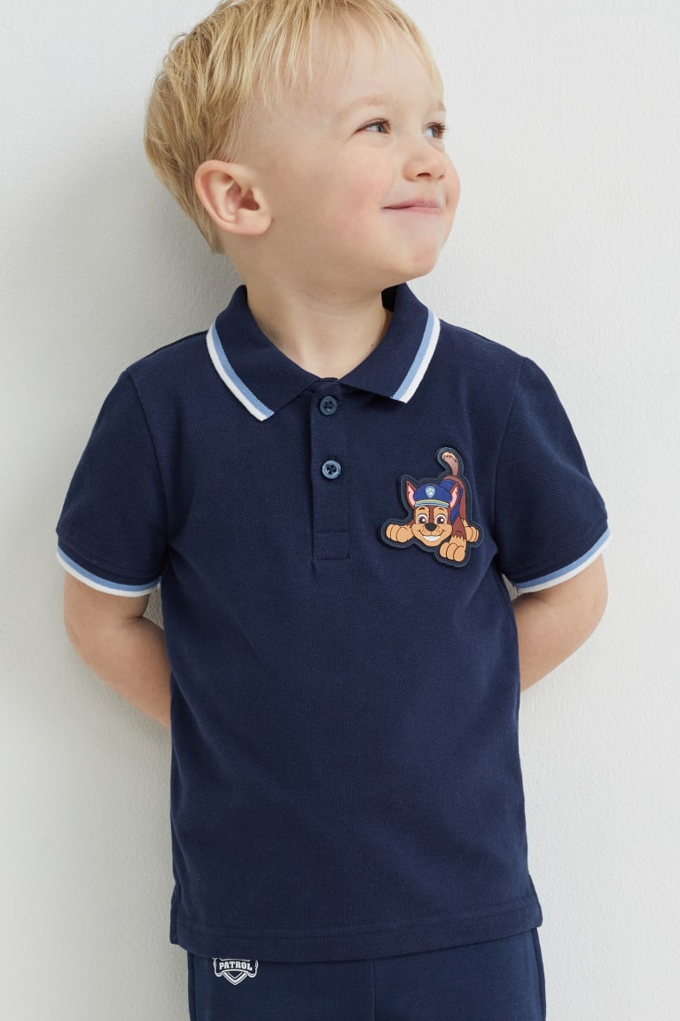 Camisas C&A Multipack Of 2 Paw Patrol Polo Azules Oscuro | UJEGKF-023