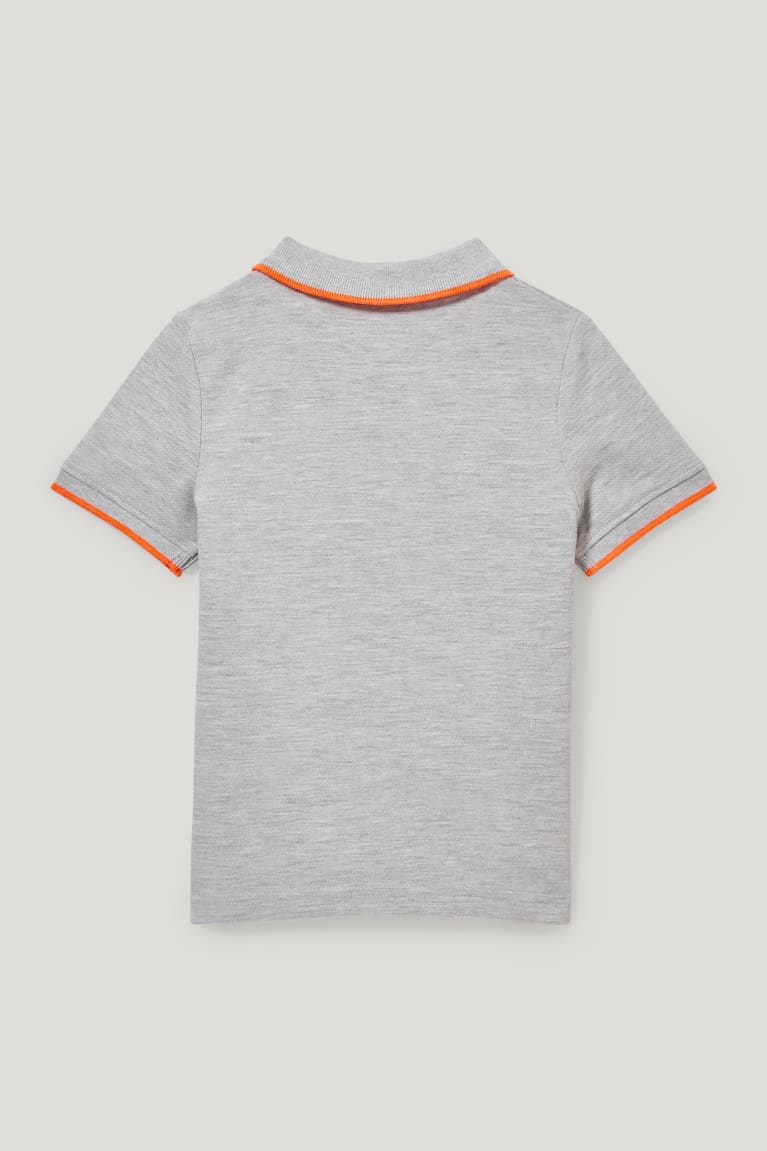 Camisas C&A Polo Gris Claro | ESYTZR-870