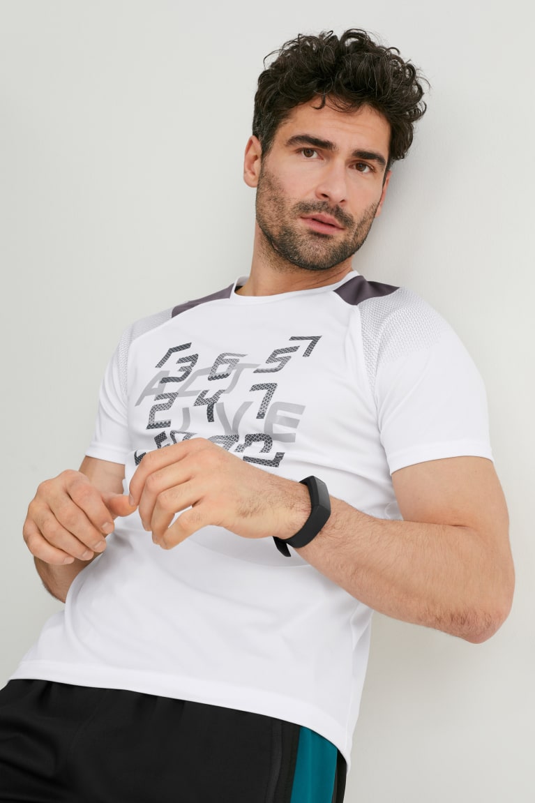 Camiseta C&A Active Blancas | XJGZAF-742