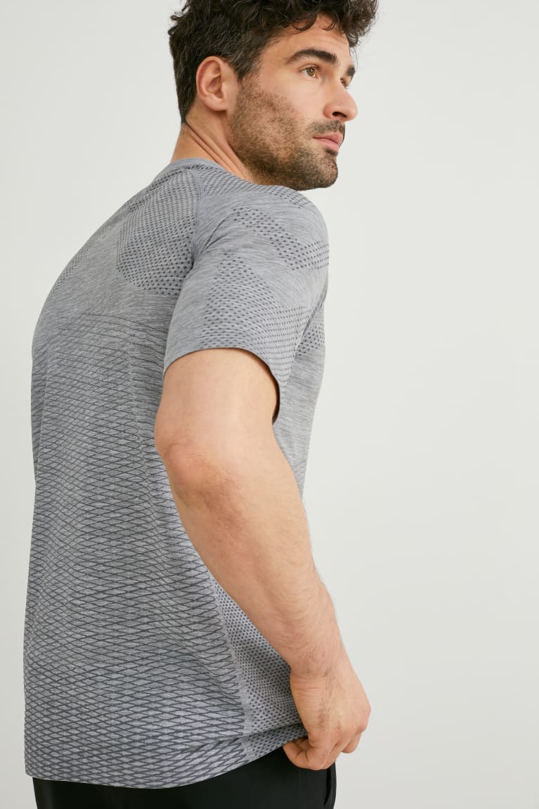 Camiseta C&A Active Gris | MNUKRD-374