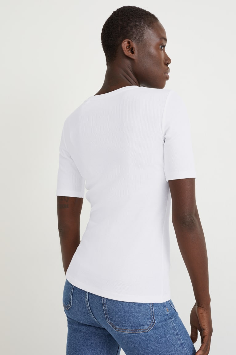 Camiseta C&A Blancas | MLEKOH-684