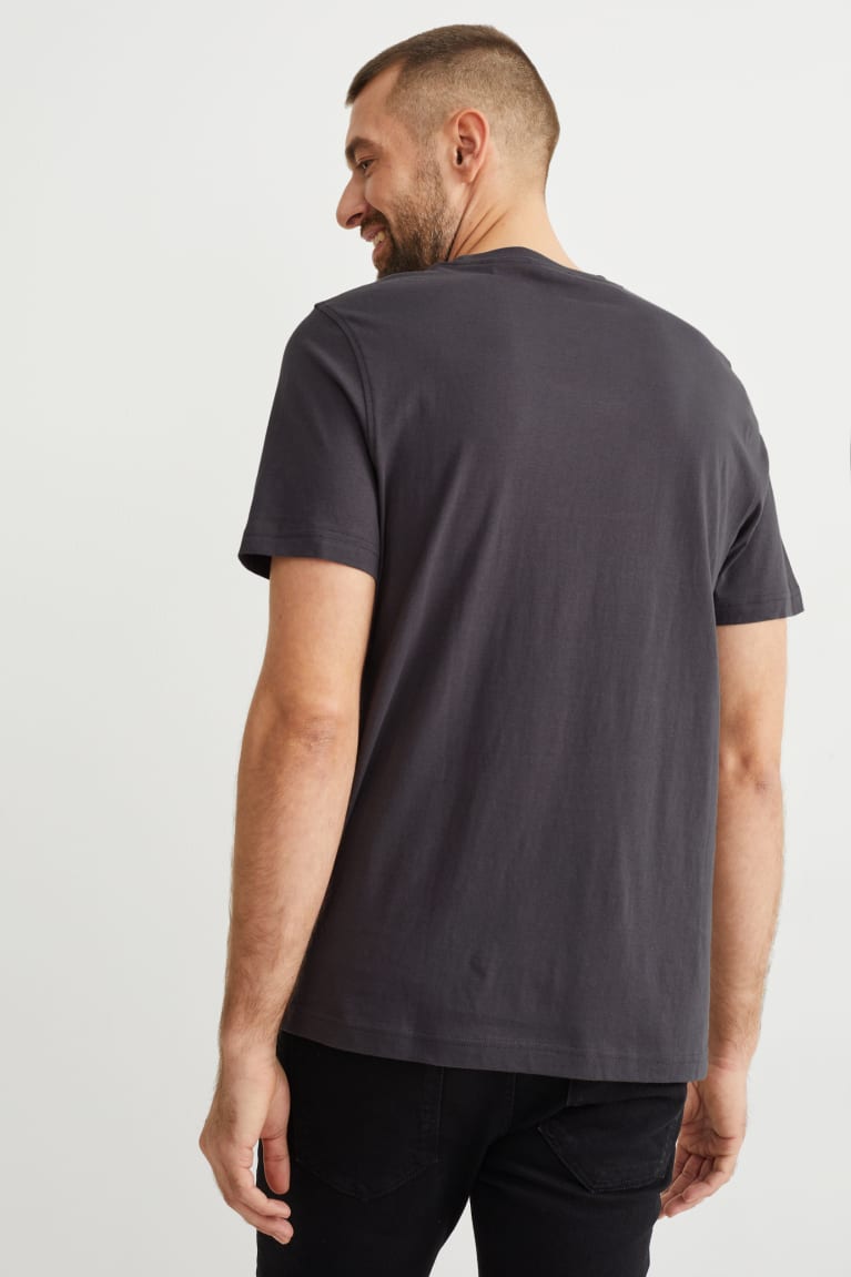 Camiseta C&A Gris Oscuro | CLGMPD-298