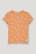 Camiseta C&A Sleeve With In-conversion Algodon Naranjas | XPIFWS-241