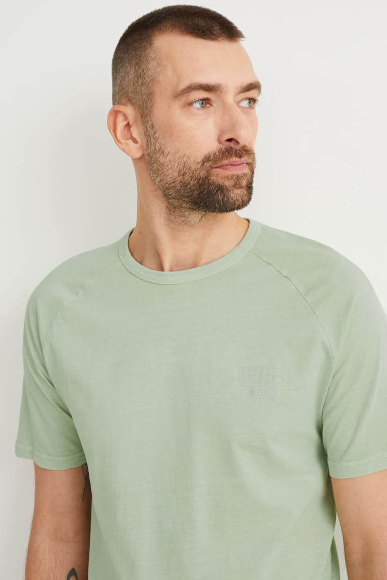 Camiseta C&A Verde Claro | VKIDBX-324