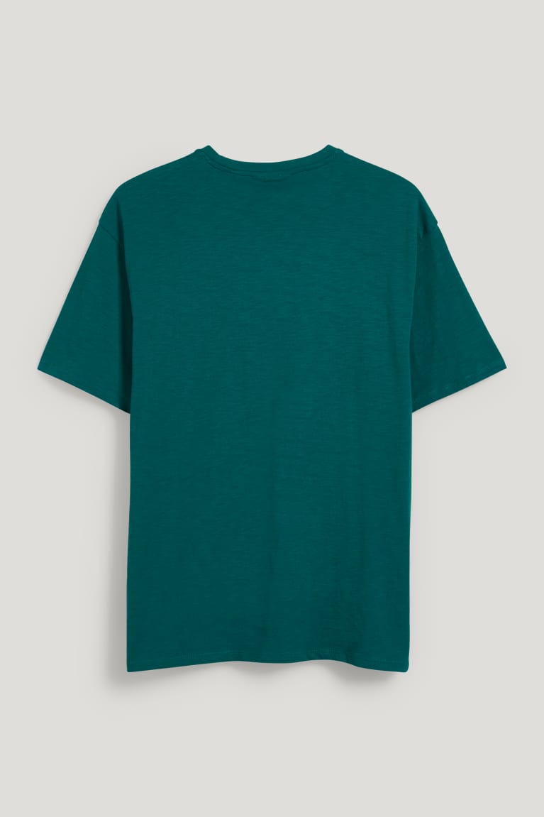 Camiseta C&A With In-conversion Algodon Verde | UZVPMF-518