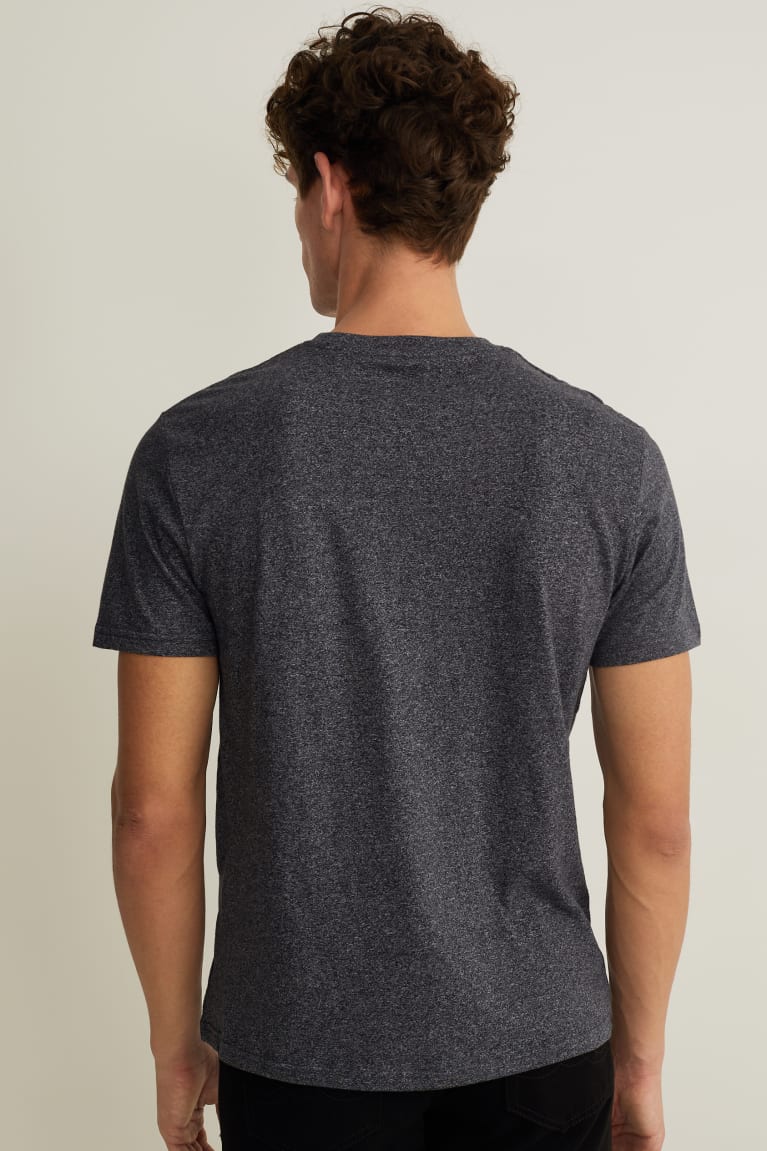 Camiseta C&A With Organic Algodon Gris | XSBGRI-481