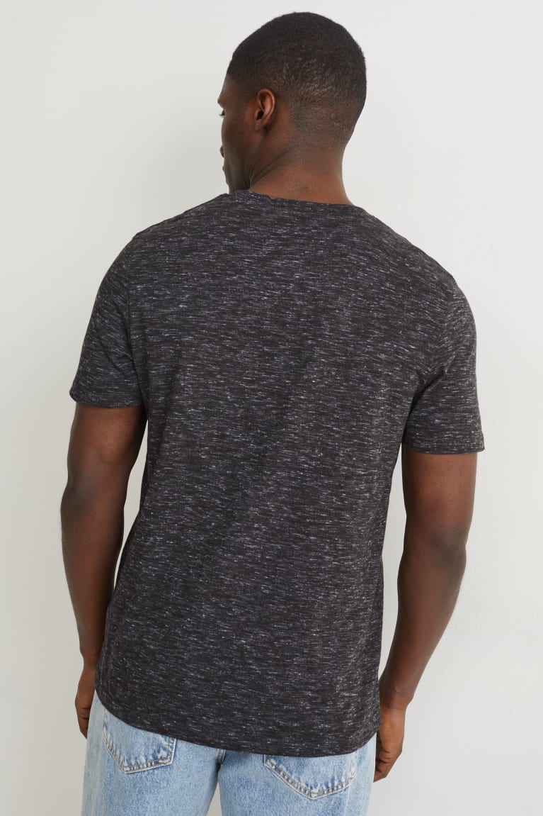 Camiseta C&A With Organic Algodon Gris Oscuro | IGQVSX-452