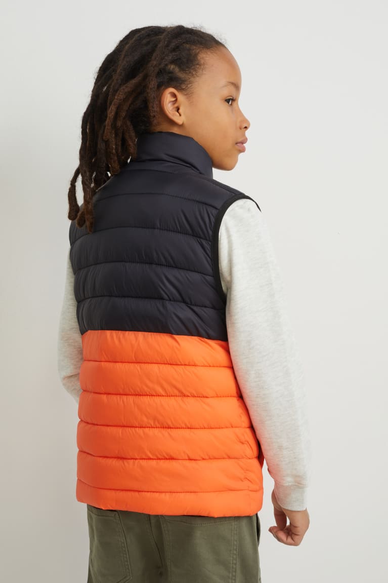 Chaquetas C&A Acolchado Gilet Recycled Naranjas | VRXEHM-870