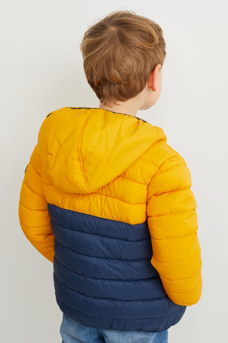 Chaquetas C&A Acolchado With Hood Recycled Amarillo | KTEXAZ-548