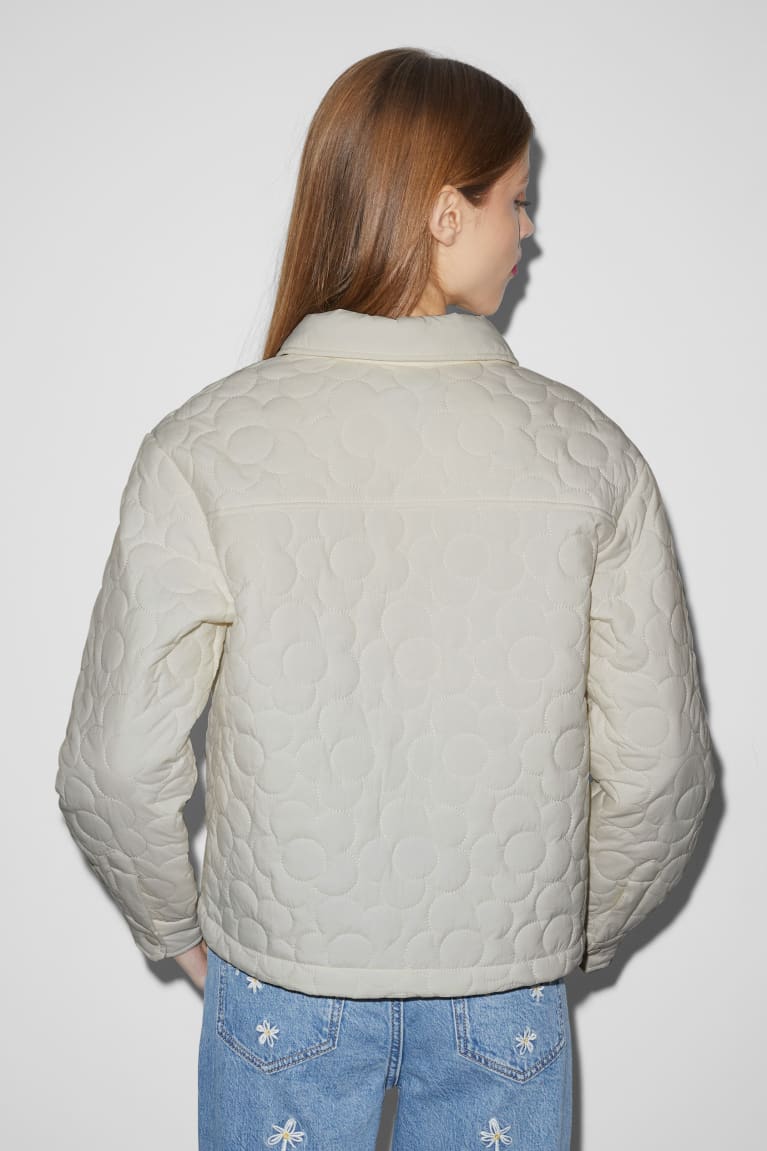 Chaquetas C&A Clockhouse Acolchado Blancas | MKQSFL-291