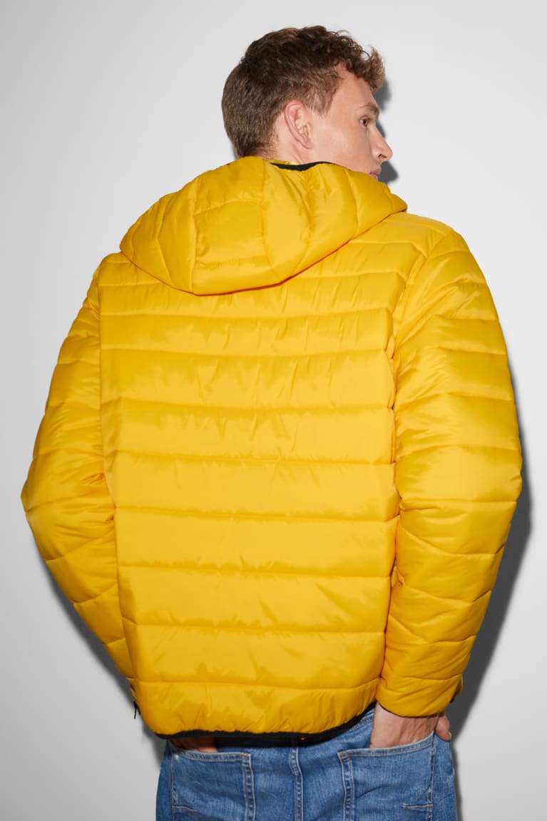 Chaquetas C&A Clockhouse Acolchado Recycled Amarillo | ZNJXUY-908