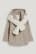 Chaquetas C&A Set With Hood And Teddy Fur Scarf 2 Piece Beige | OVRWTX-918