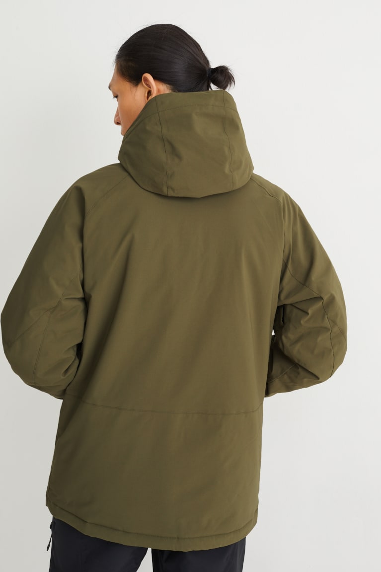 Chaquetas C&A Ski With Hood Bionic-finish®eco Verde Oscuro | ZRSXTA-435