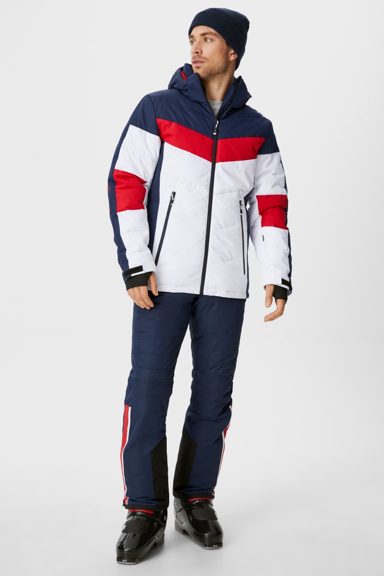 Chaquetas C&A Ski With Hood Blancas | ZLJNMF-426