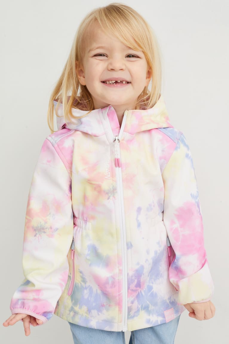 Chaquetas C&A Softshell With Hood Rosas | ARCBZE-146