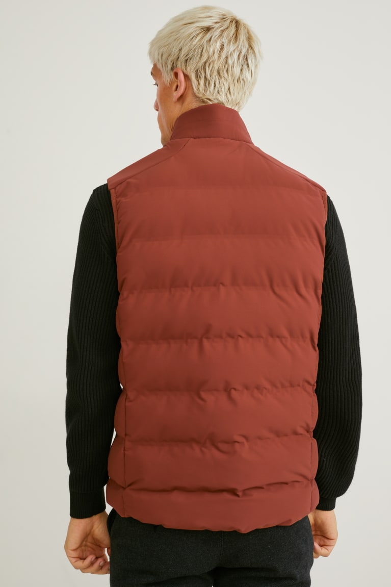 Chaquetas C&A Technical Gilet Recycled Marrones | PUDGVN-853