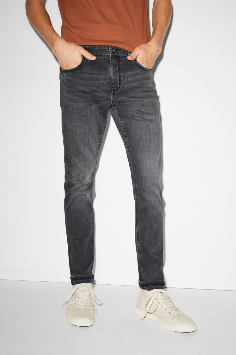 Jeans C&A Clockhouse Flaco Azules Gris | OTCWML-971