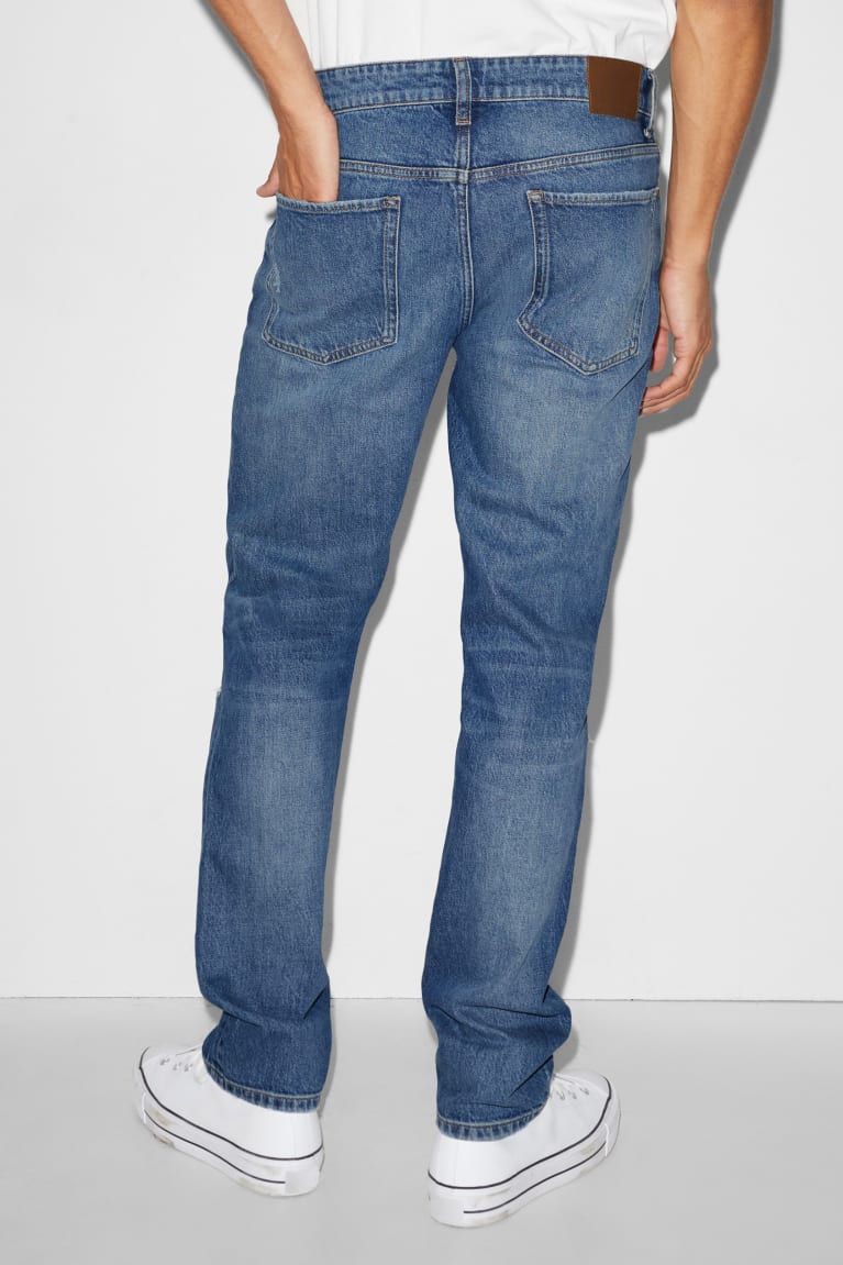 Jeans C&A Clockhouse Regular Recycled Azules | QJKFAM-396