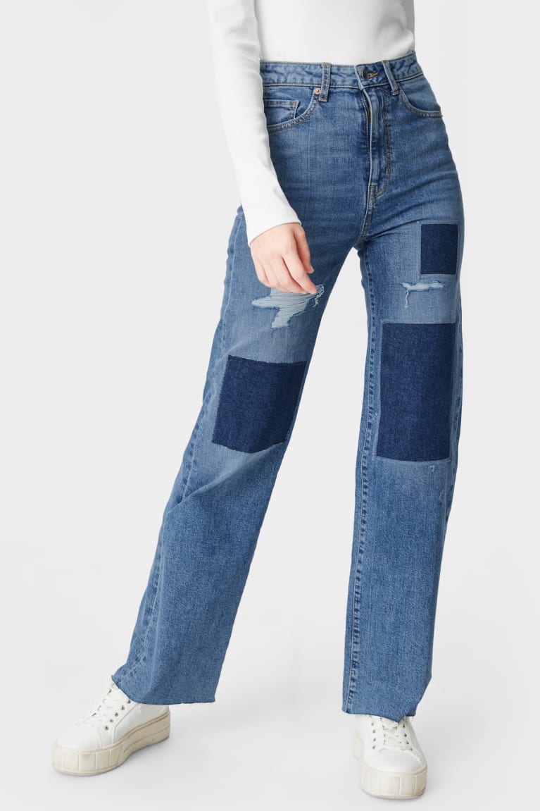 Jeans C&A Clockhouse Relaxed Azules | WKUTSP-485