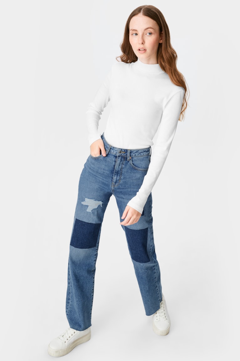 Jeans C&A Clockhouse Relaxed Azules | WKUTSP-485